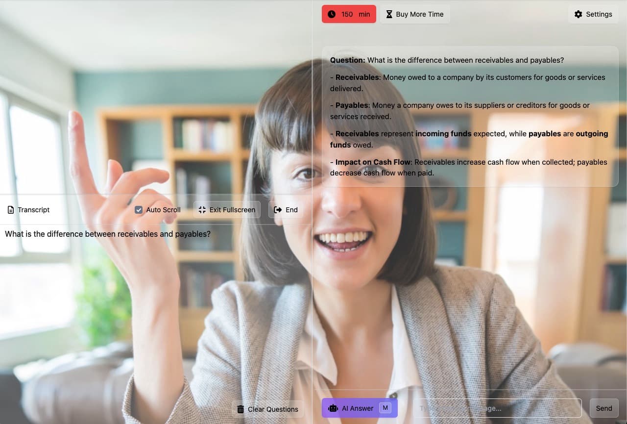 Interview Helper App Preview